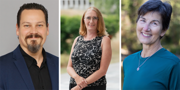 SFU researchers Caroline Colijn, Isabelle Côté and Bohdan Nosyk