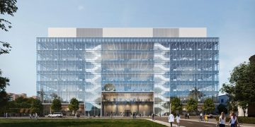 Rendering of Catalyst, a planned research facility in Toronto